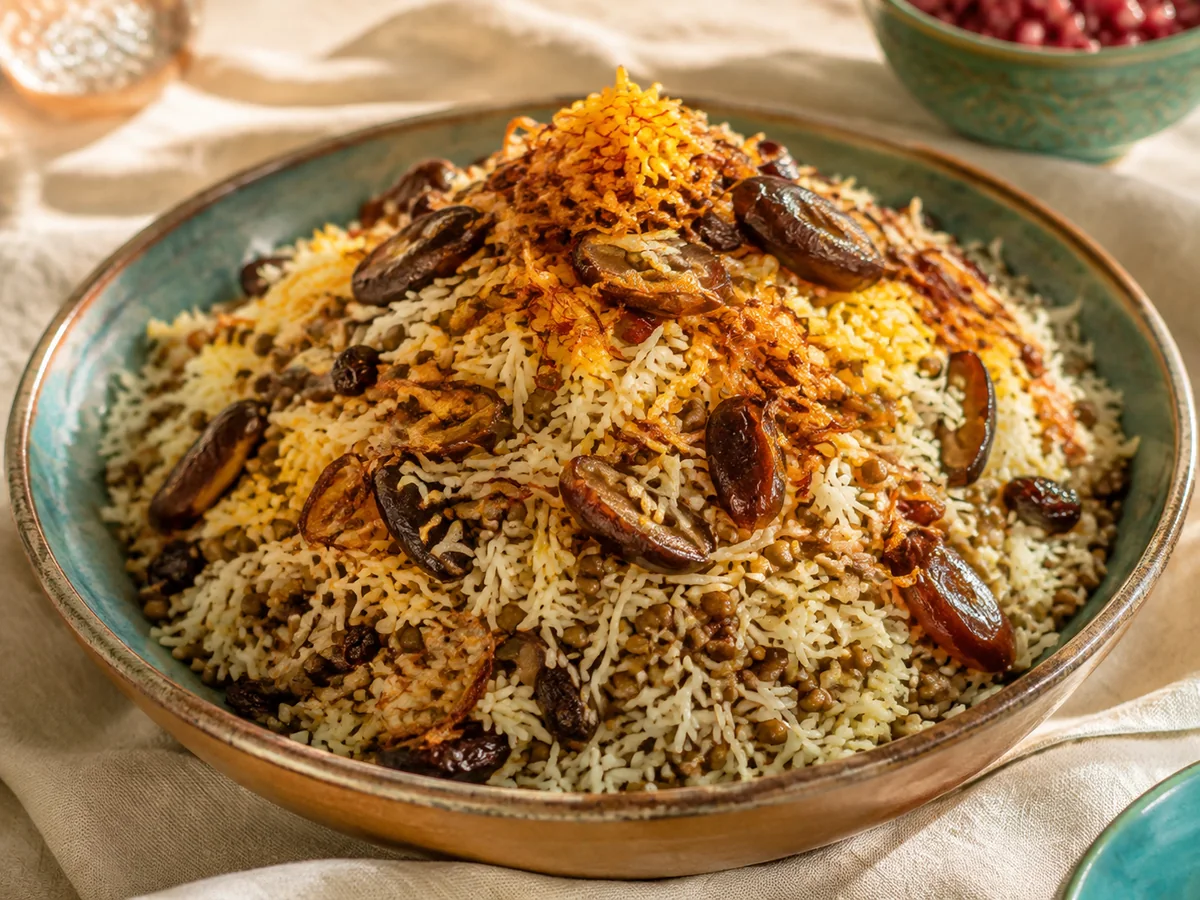 Adas polo, persiska rätt från Behnaz kök