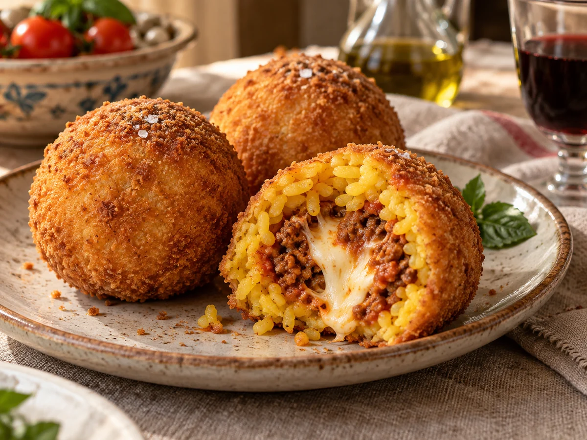 Arancini, italienska rätt från Behnaz kök