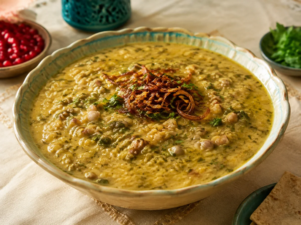 Ash-e jo, persiska rätt från Behnaz kök