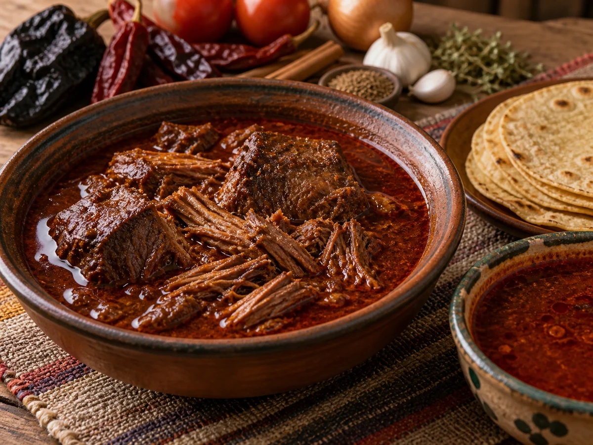 Birria de res, mexikanska rätt från Behnaz kök