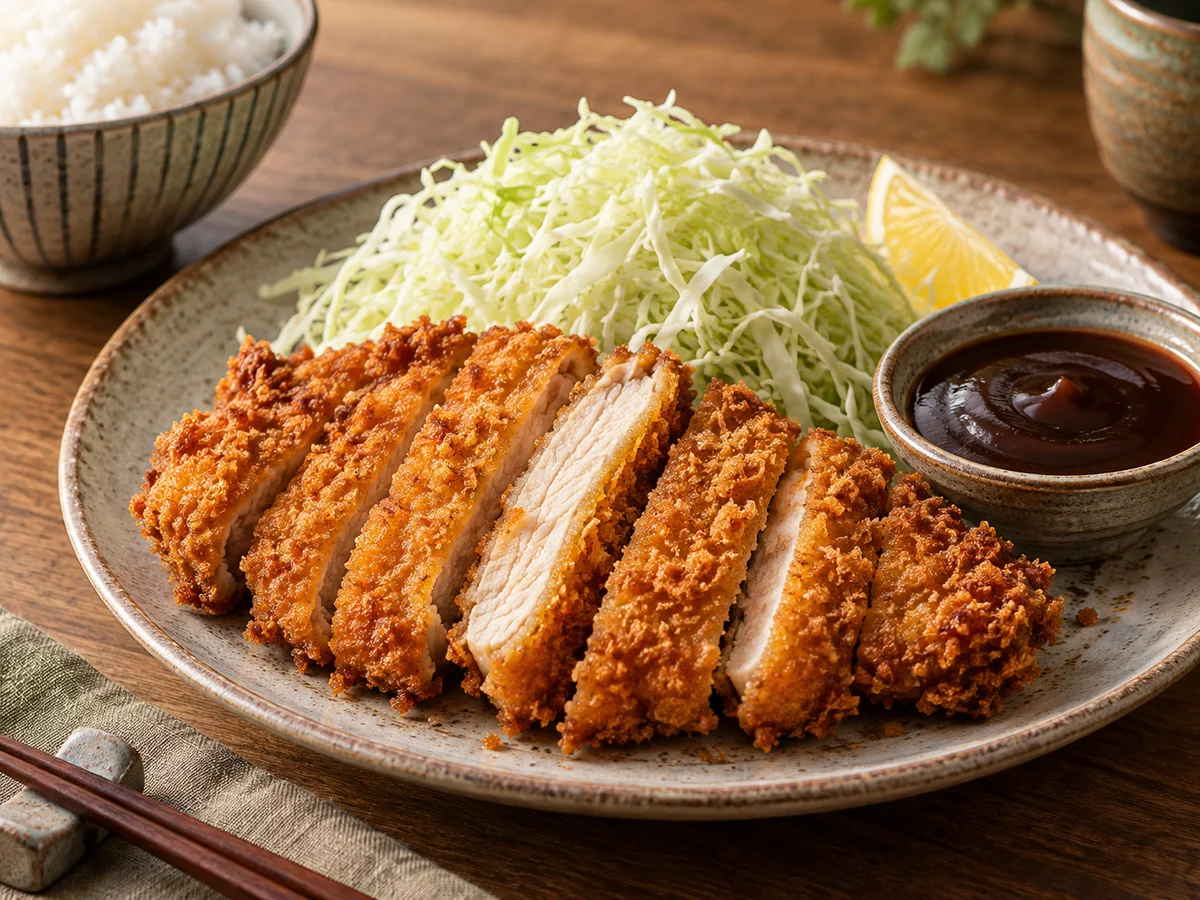 Chicken katsu, japanska rätt från Behnaz kök