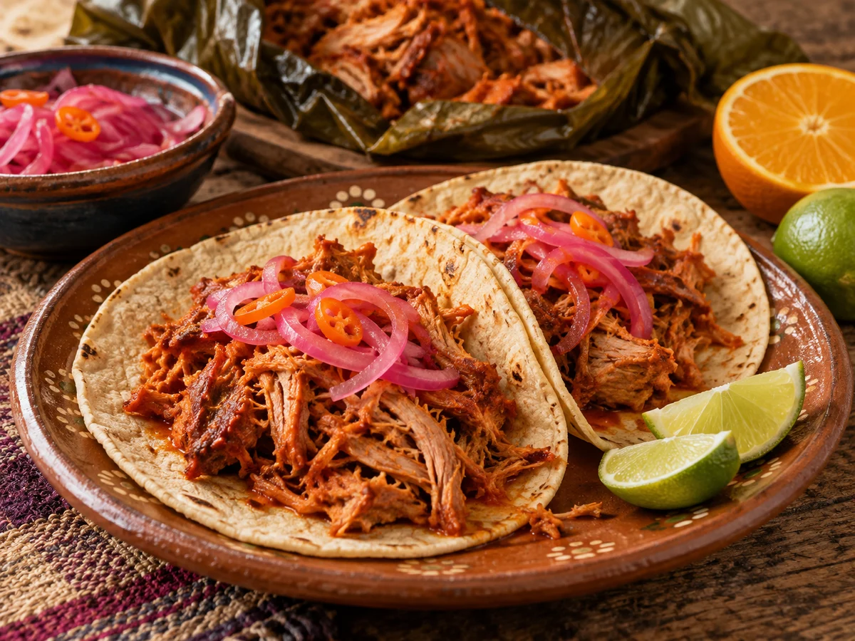 Cochinita pibil, mexikanska rätt från Behnaz kök