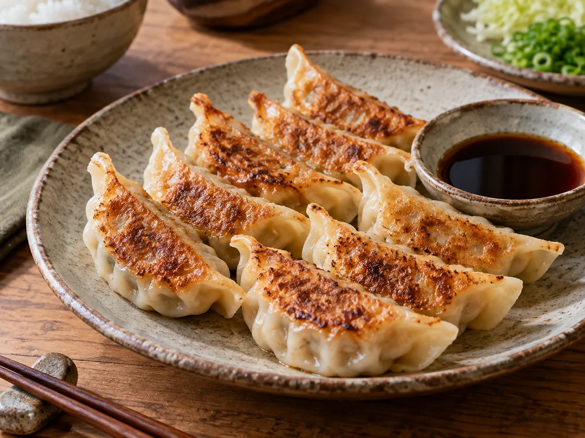 Gyoza, japanska rätt från Behnaz kök
