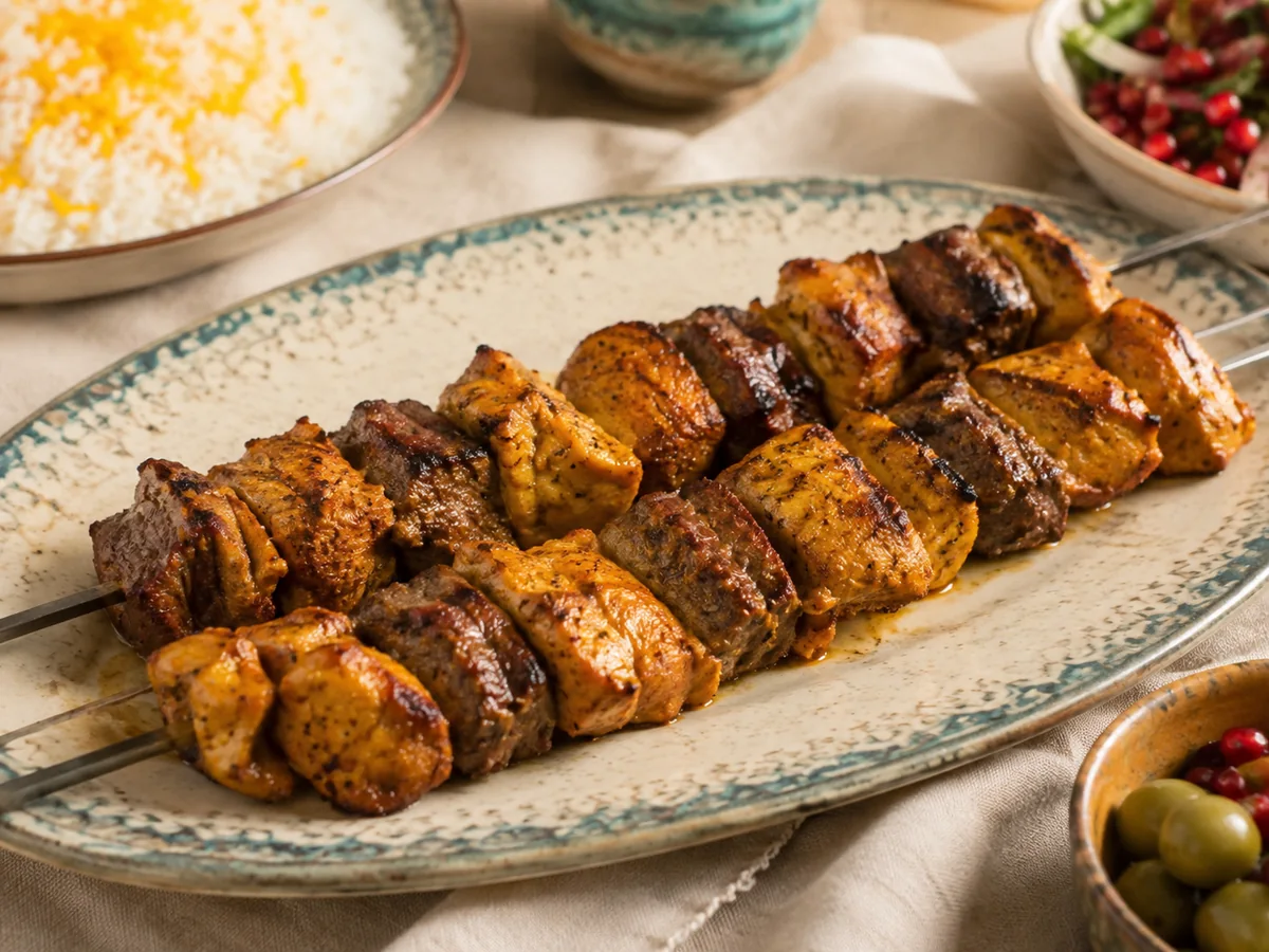 Kabab bakhtiari, persiska rätt från Behnaz kök