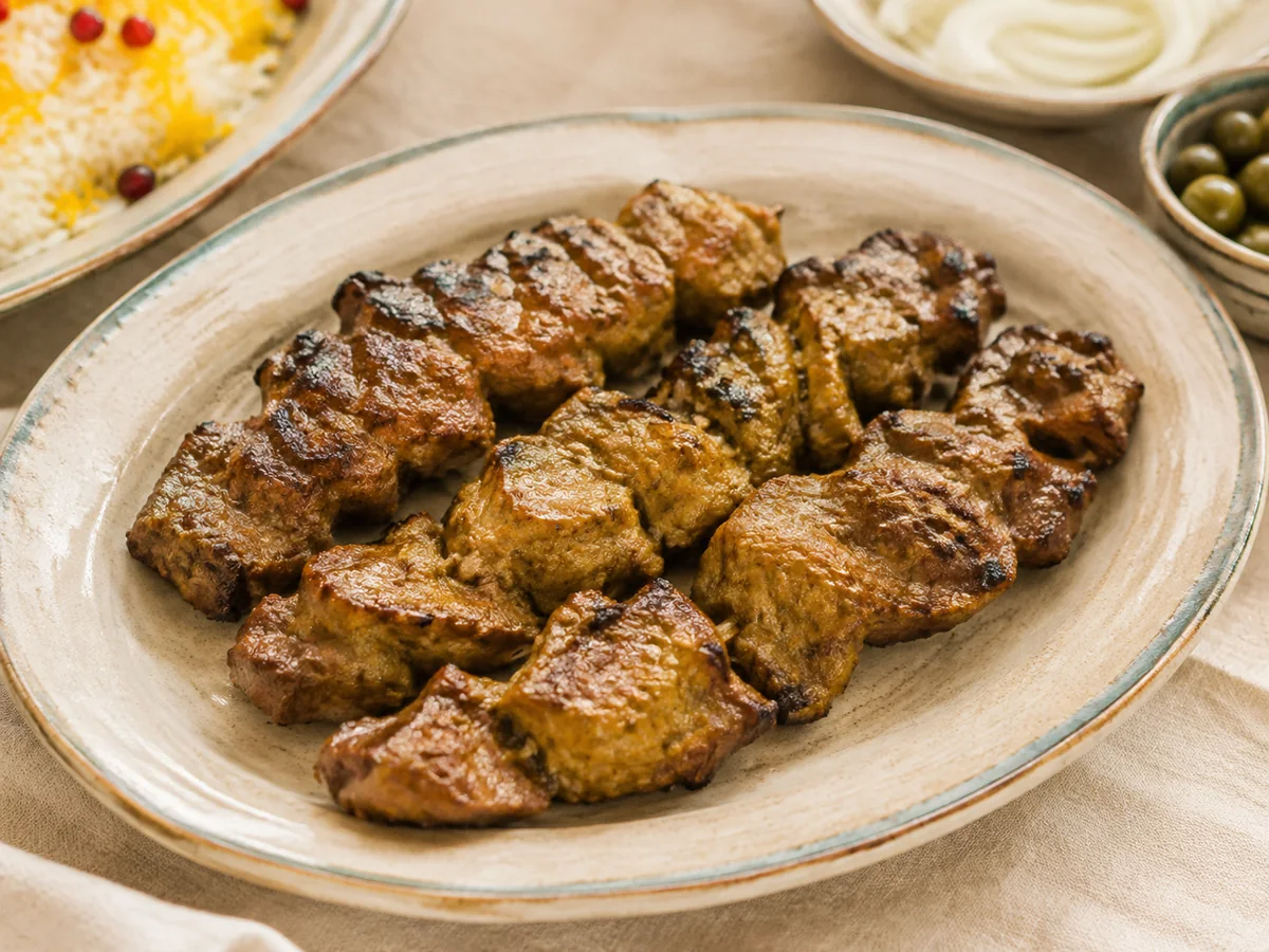 Kabab chenjeh, persiska rätt från Behnaz kök