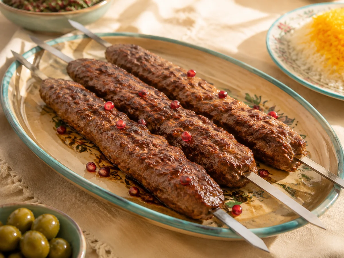 Kabab torsh, persiska rätt från Behnaz kök