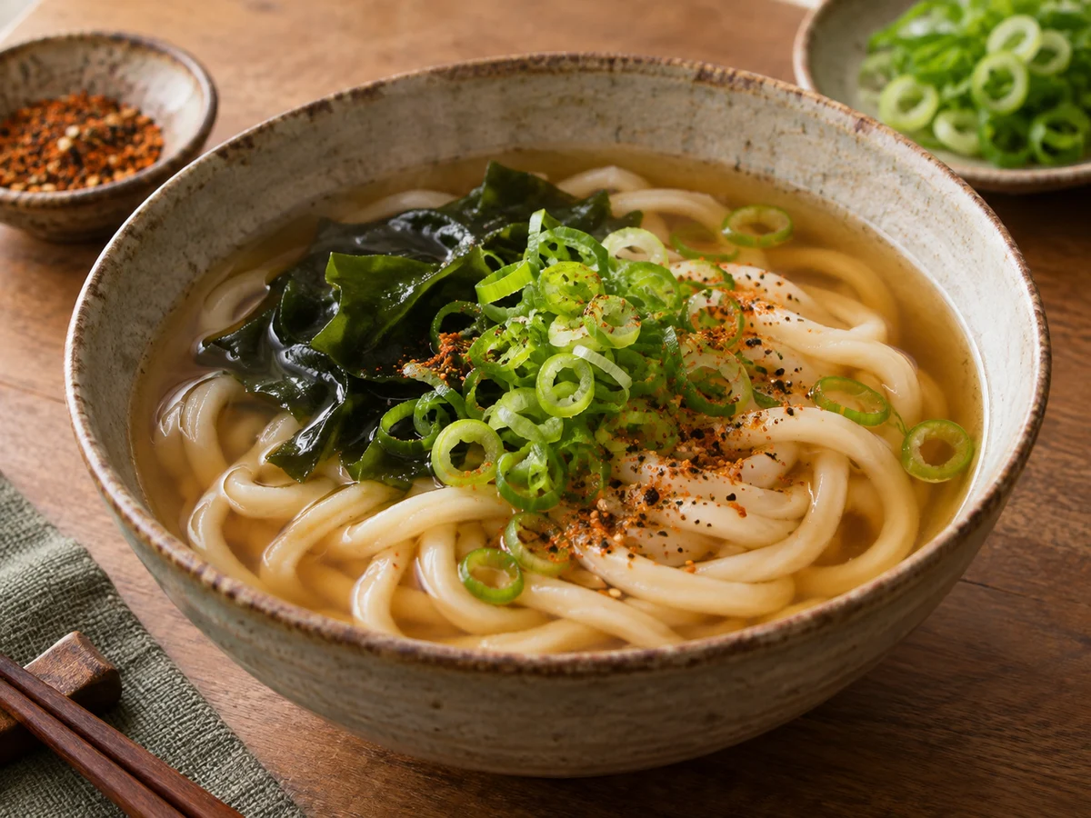 Kake udon, japanska rätt från Behnaz kök