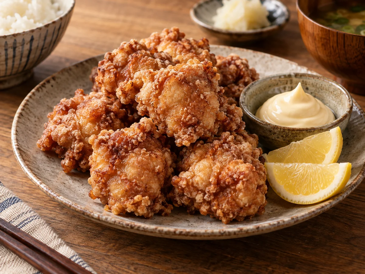 Karaage, japanska rätt från Behnaz kök