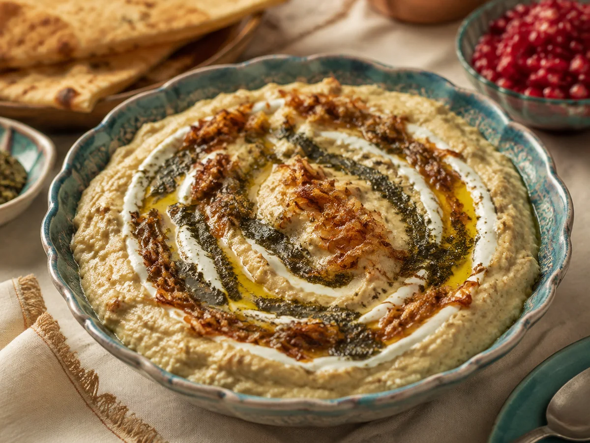 Kashk-e bademjan, persiska rätt från Behnaz kök