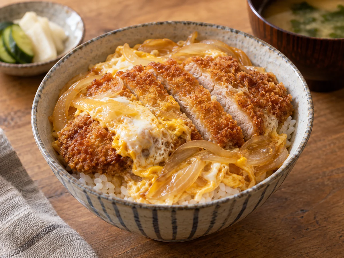 Katsudon, japanska rätt från Behnaz kök