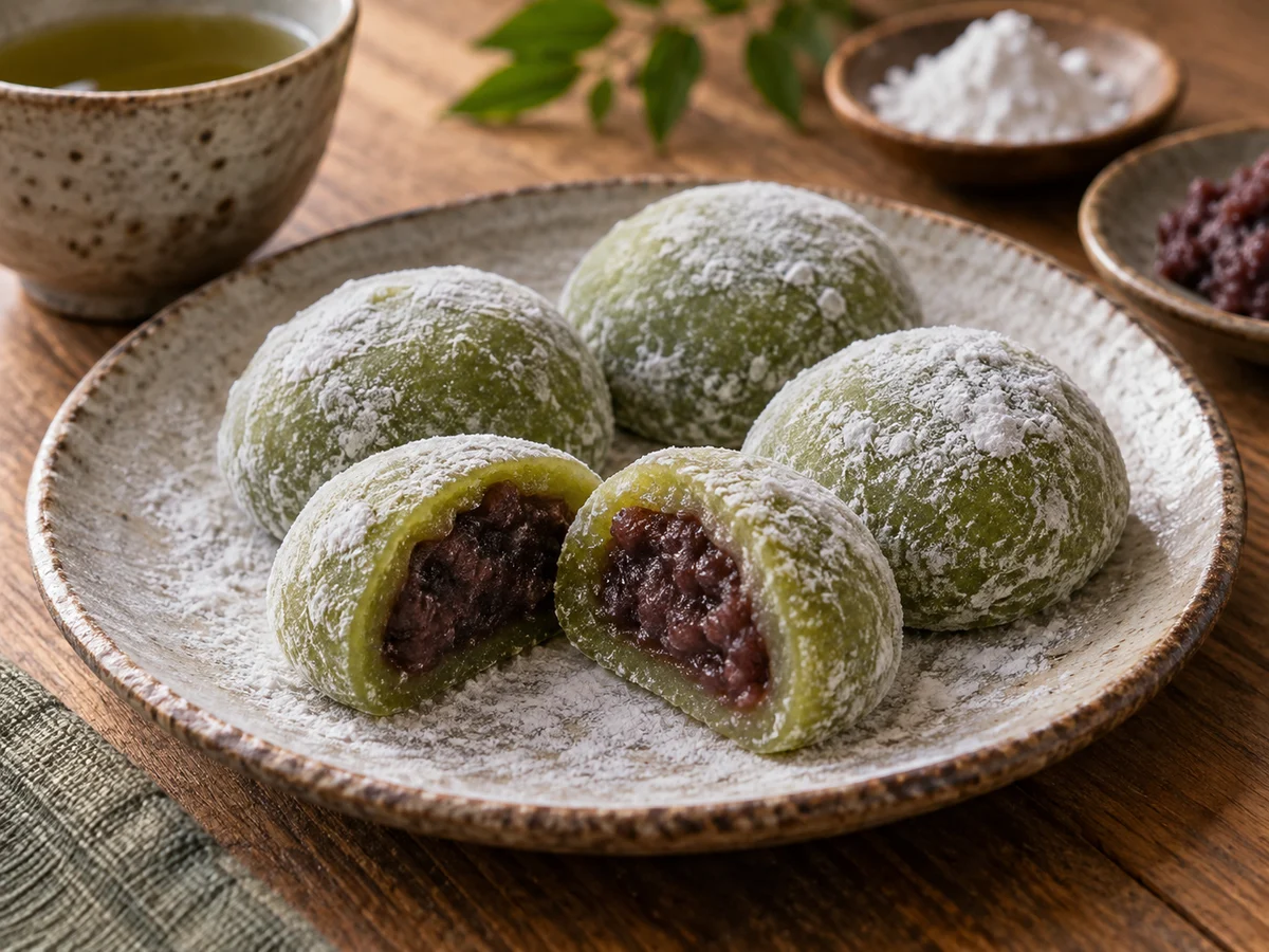 Mochi, japanska rätt från Behnaz kök