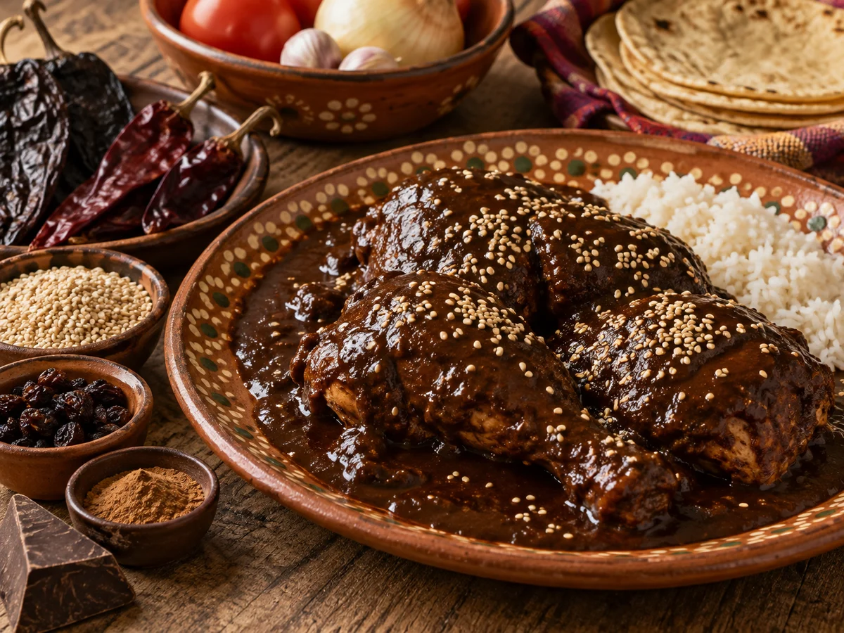 Mole poblano, mexikanska rätt från Behnaz kök
