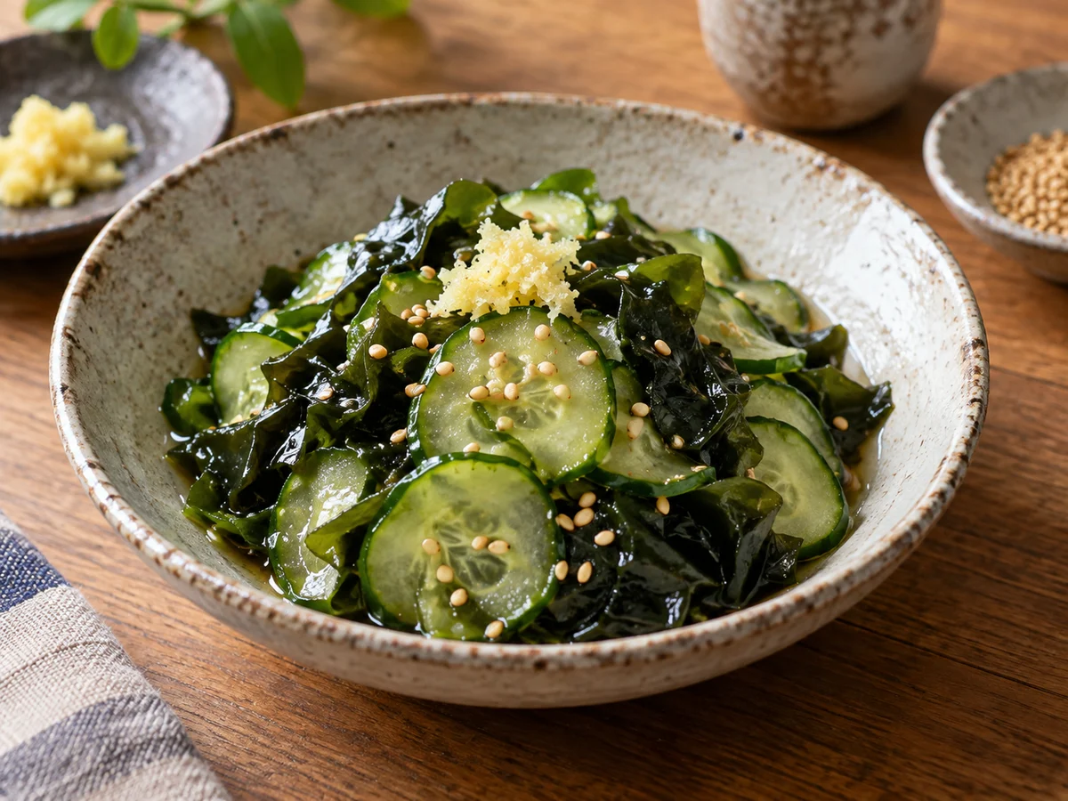 Sunomono, japanska rätt från Behnaz kök