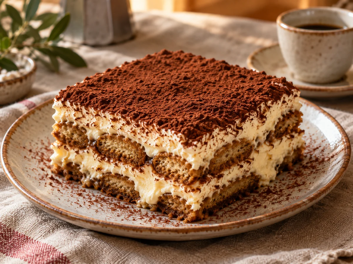 Tiramisù, italienska rätt från Behnaz kök
