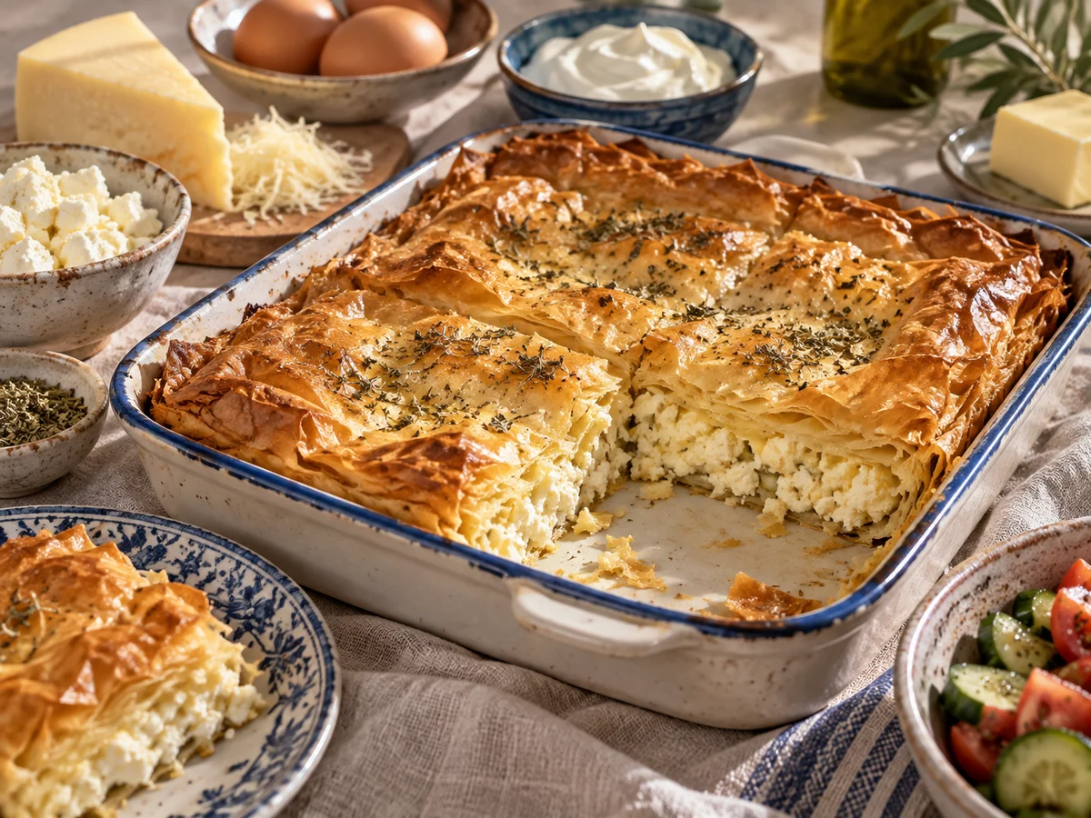 Tiropita, grekiska rätt från Behnaz kök